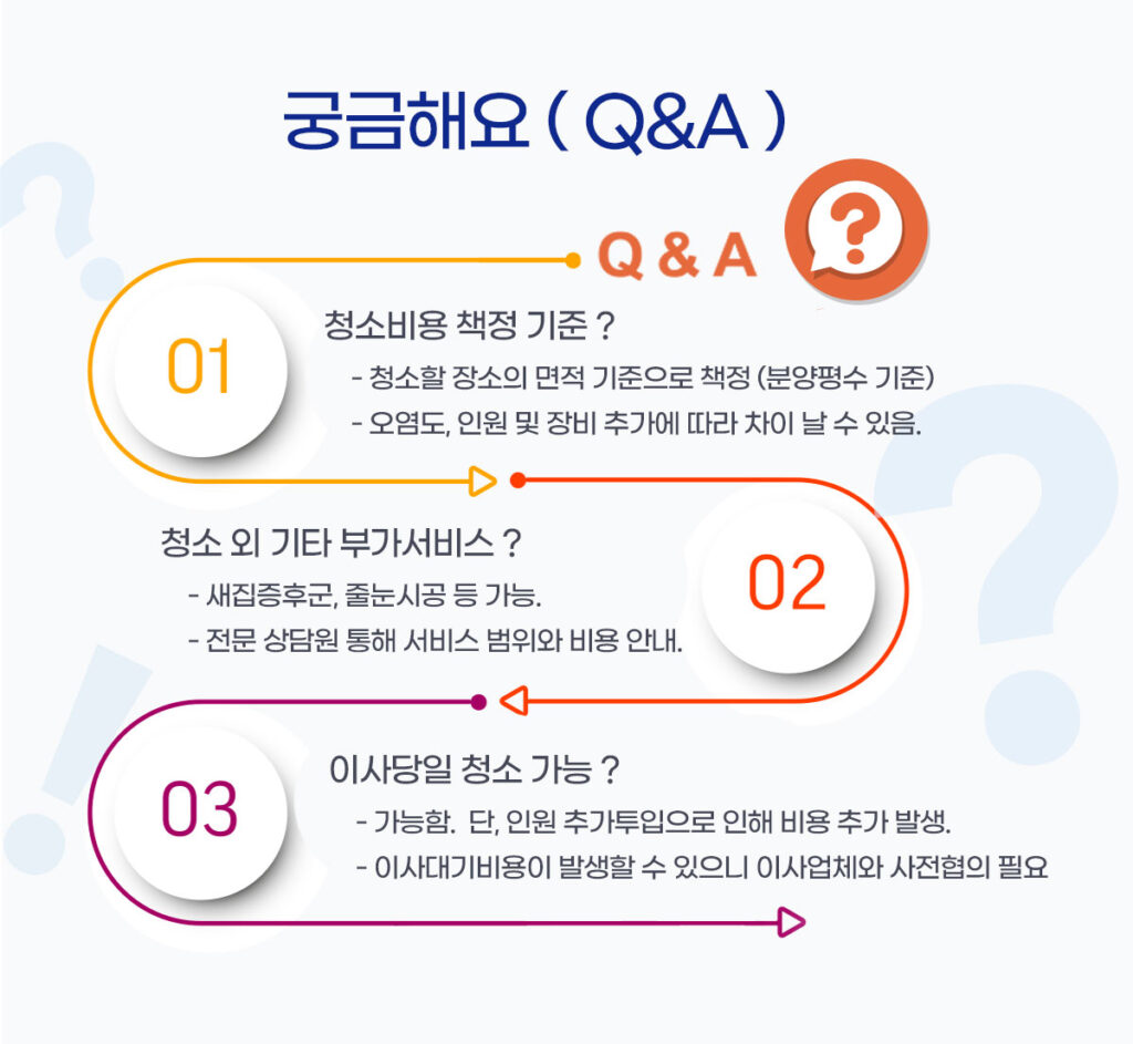 이사방 청소 예약