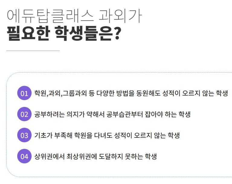 에듀탑클래스 가격
