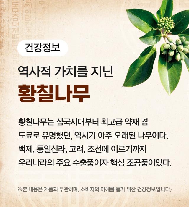 광동 녹황당 황칠 부작용