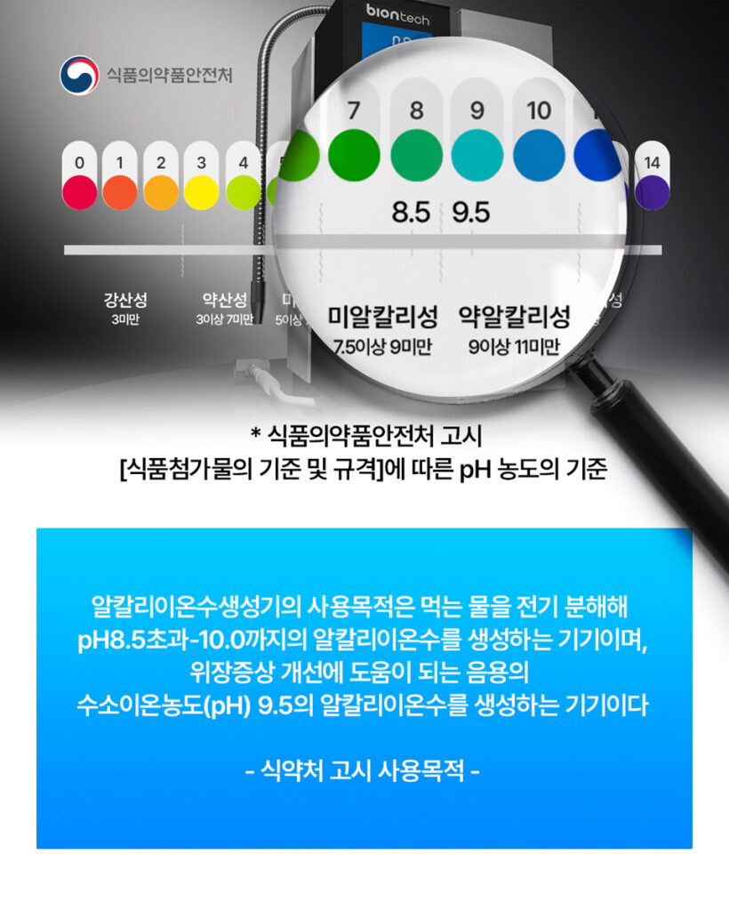 바이온텍 알칼리 이온수기 렌탈