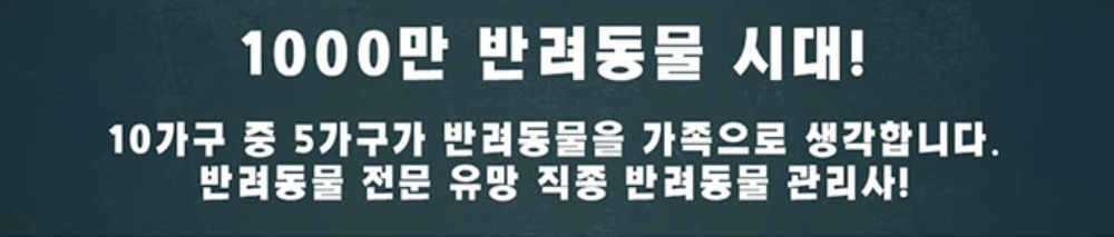 반려동물관리사 자격증
