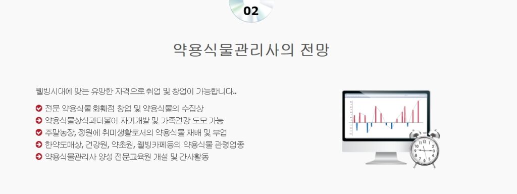 약용식물 자격증