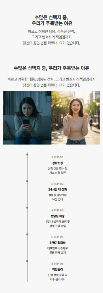이정용 법률사무소 수임료