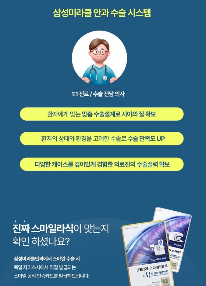 삼성미라클안과 라식
